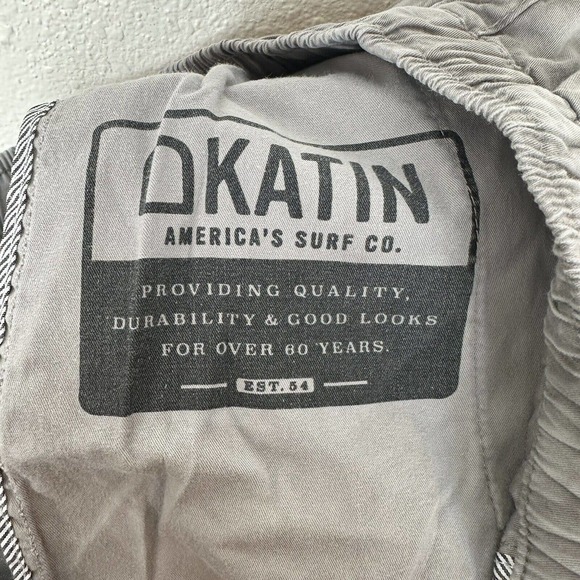 Katin Mens Tie Dye Patio Short Size L Gray Casual Athletic - Picture 6 of 9